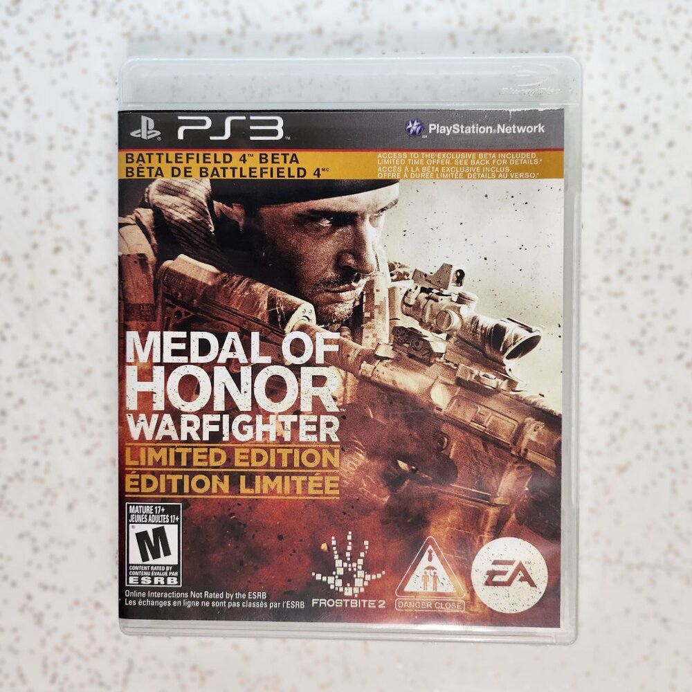 Medal of Honor Warfighter LTD. Edition for PS3